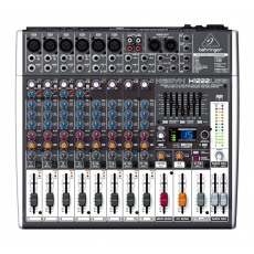 Behringer X1222USB audio mixér 4 kanály/kanálů