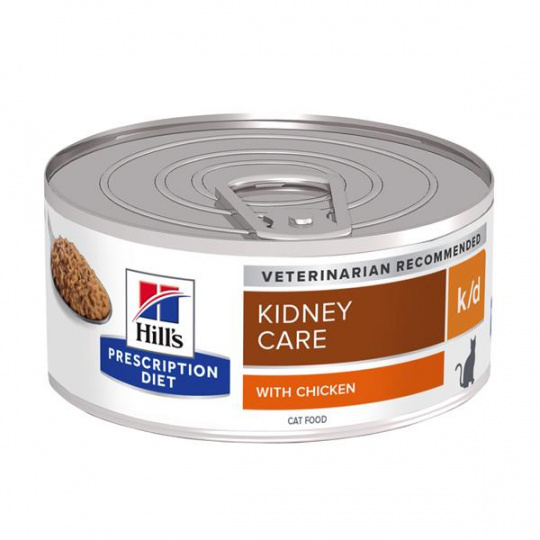 HILLS PD Fe Adult k/d KIDNEY CARE Chicken STEW Konzerva 156 g