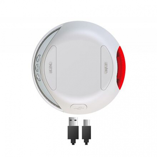 Flexi LED Lighting System - svítilna na vodítko, světlešedá