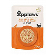 Applaws Cat kapsa Adult Broth kuřecí prsa s tuňákem70g