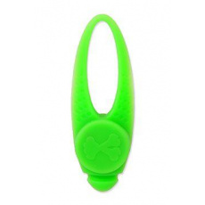 Přívěsek na obojek Dog Fantasy LED silikon zelený 8cm Přívěsek na obojek Dog Fantasy LED silikon zelený 8cm