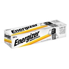 Energizer Industrial Baterie na jedno použití E 9V 6LR61 Alkalický 9 V 12 kusů