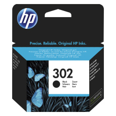 HP 302 Černá originální inkoustová kazeta