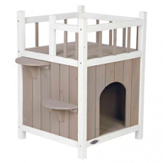 Natura kočičí domek s balkónem 45x65x45cm Natura kočičí domek s balkónem 45x65x45cm