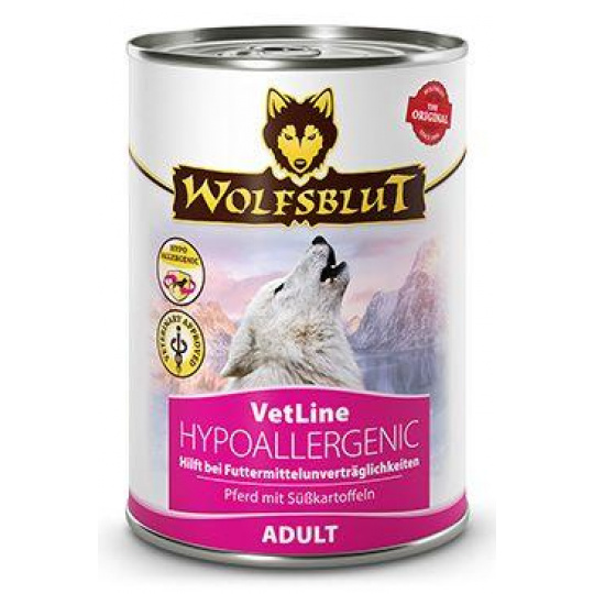Wolfsblut Dog VetLine Hypoallergenic konz. 395g
