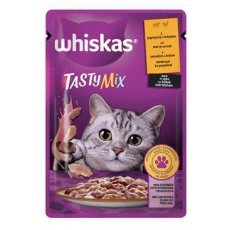 Whiskas kaps. Tasty Mix jehně ve štávě 85g Whiskas kaps. Tasty Mix jehně ve štávě 85g