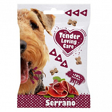 Pamlsok DUVO+ Tender Loving Care Soft Snack šunka Serrano 100 g