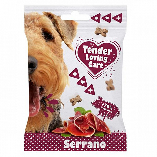 Pamlsok DUVO+ Tender Loving Care Soft Snack šunka Serrano 100 g