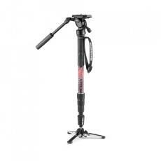 Video monopod Manfrotto Element MII s výsekovou hlavou řady 400