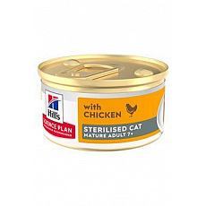 Hill's Fel. SP Adult7+ Steril. pena Chicken Konz. 85g Hill's Fel. SP Adult7+ Steril. pena Chicken Konz. 85g