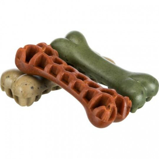 DentaFun Veggie Honey Comb Bone, kostička s mořskou řasou [40 ks], 12 cm / 58 g