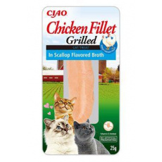 Churu Cat Chicken Fillet in Scallop Flavored Broth 25g Churu Cat Chicken Fillet in Scallop Flavored Broth 25g