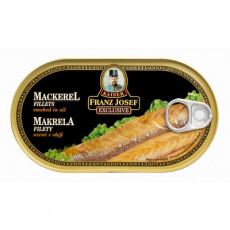 Makrela uzená filety v oleji - Franz Josef Kaiser