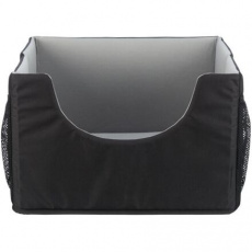 Autosedačka 45 x 28 x 40 cm, černá/šedá Autosedačka 45 x 28 x 40 cm, černá/šedá