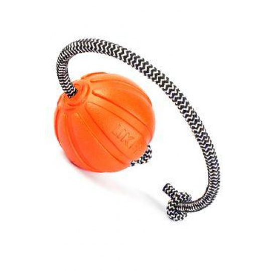 Hračka pes Liker Cord míček oranžový 5cm Hračka pes Liker Cord míček oranžový 5cm