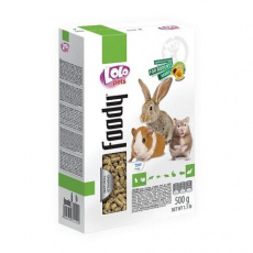 LOLO Foody granulované krmivo pro hlodavce 500 g krabička LOLO Foody granulované krmivo pro hlodavce 500 g krabička