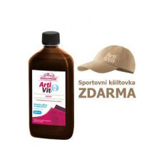 VITAR ArtiVit Sirup 500ml+kšiltovka béžová VITAR ArtiVit Sirup 500ml+kšiltovka béžová