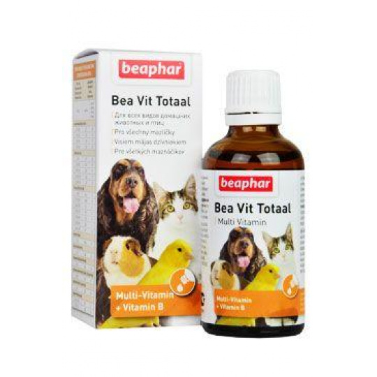 Beaphar Vit Total vitaminové kapky pes,kočka 50ml Beaphar Vit Total vitaminové kapky pes,kočka 50ml