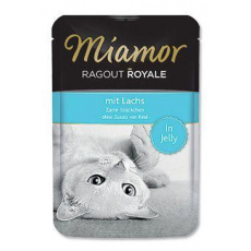 Miamor Cat Ragout kapsa losos v želé 100g