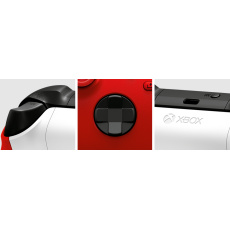 Microsoft Pulse Red Červená Bluetooth/USB Gamepad Analogový/digitální Xbox, Xbox One, Xbox Series S, Xbox Series X