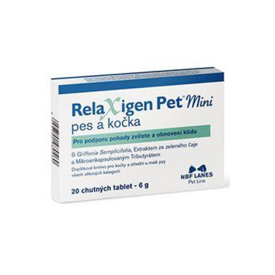 Relaxigen Pet Mini pro psy a kočky 20tbl