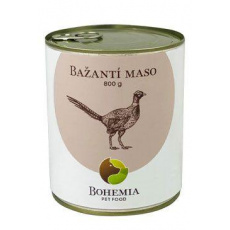 BOHEMIA MASO Bažantí ve vlastní šťávě 800g BOHEMIA MASO Bažantí ve vlastní šťávě 800g