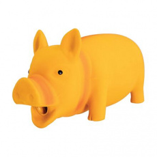 Prasátko se zvukem 23cm, latex, HipHop Dog