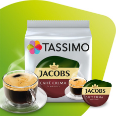 Káva v kapslích Jacobs (16 kapslí pro přípravu 16 káv Caffe Crema Classico)