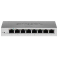 Zyxel GS1200-8 Spravovaný gigabitový ethernetový přepínač (10/100/1000), stříbrný