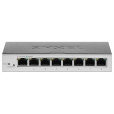 Zyxel GS1200-8 Řízený Gigabit Ethernet (10/100/1000) Stříbrná