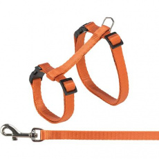 Postroj pro kočky s vodítkem, 27-45 cm/ 10 mm, 1,2 m, různé barvy Postroj pro kočky s vodítkem, 27-45 cm/ 10 mm, 1,2 m, různé barvy