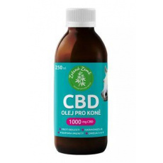 CBD olej pro koně 1000mg, 250ml CBD olej pro koně 1000mg, 250ml