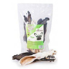 NATURECA pochoutka Králičí uši se srstí 100g NATURECA pochoutka Králičí uši se srstí 100g