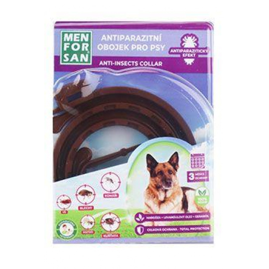 Menforsan Obojek proti klíšť/blech repelentní pes 57cm