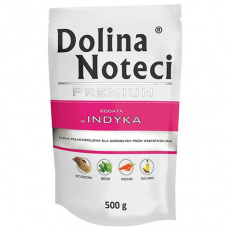 DOLINA NOTECI Premium Rich in turkey - Mokré krmivo pro psy - 500 g