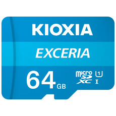 Kioxia Exceria paměťová karta 64 GB MicroSDXC Třída 10 UHS-I