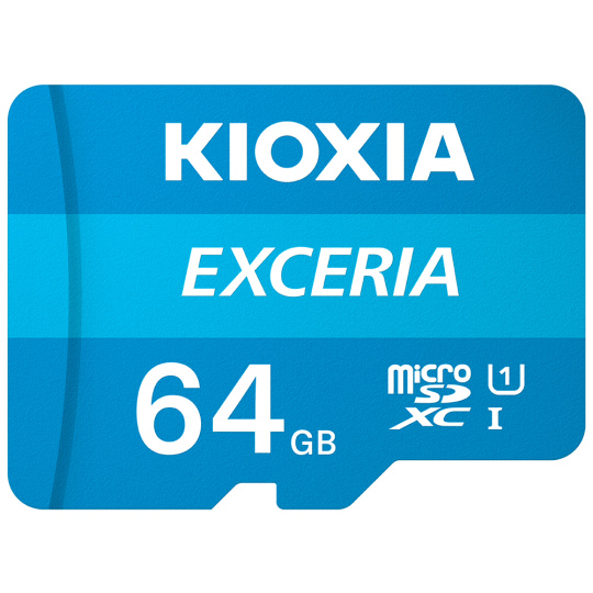 Kioxia Exceria paměťová karta 64 GB MicroSDXC Třída 10 UHS-I