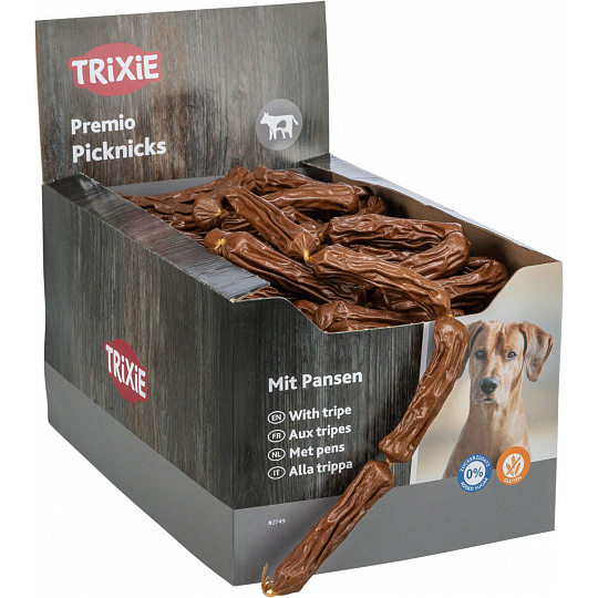 Premio PICKNICKS klobásky - s dršťkami 8 g, [200 ks] - TRIXIE
