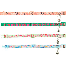 Obojek pro kočky, Flower Power, 19–31 cm/10 mm, různé barvy Obojek pro kočky, Flower Power, 19–31 cm/10 mm, různé barvy