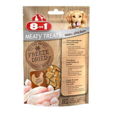 Pochoutka 8in1 Meaty Treats FD Chicken 50g Pochoutka 8in1 Meaty Treats FD Chicken 50g