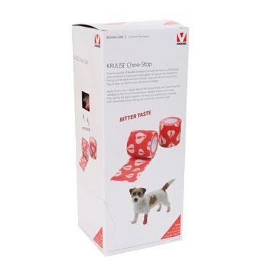 Obinadlo elast. Chew-Stop 10cm x 4,5m Kruuse 10ks