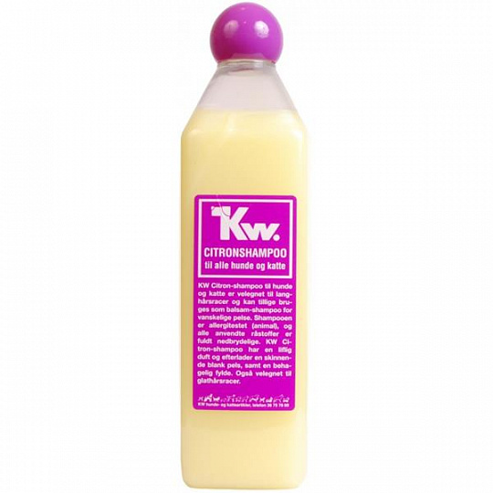 KW Citrónový šampón pre psy a mačky s citlivou pokožkou 250 ml