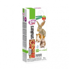 LOLO SMAKERS 2 klasy jahodové pro hlodavce 90 g LOLO SMAKERS 2 klasy jahodové pro hlodavce 90 g