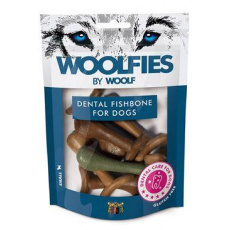 Pamlsok Woolfies Dental Fishbone S 200g Pamlsok Woolfies Dental Fishbone S 200g