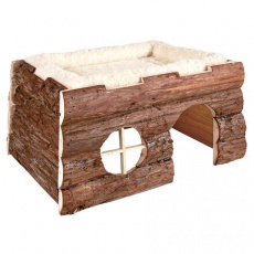 Natural Living přírodní dřevěný dům TILDE 39 x 22 x 29 cm Natural Living přírodní dřevěný dům TILDE 39 x 22 x 29 cm