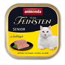 ANIMONDA paštika SENIOR - drůbeží pro starší kočky100g