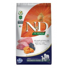 N&D Pumpkin DOG Adult Mini Lamb & Blueberry 800g