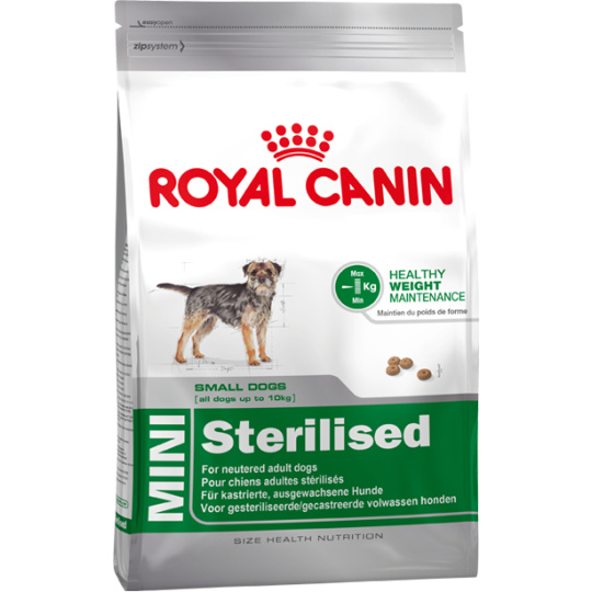 Royal Canin CCN MINI STERILISED - suché krmivo pro dospělé psy - 8kg