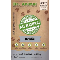 Pamlsok Dr. Animal králik mäs. prúžky 80g Pamlsok Dr. Animal králik mäs. prúžky 80g