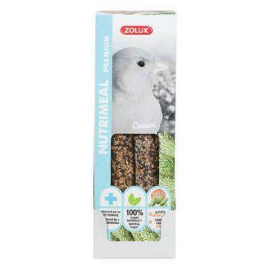 Pochoutka NUTRIMEAL STICK kanár lesknice 110g Zolux